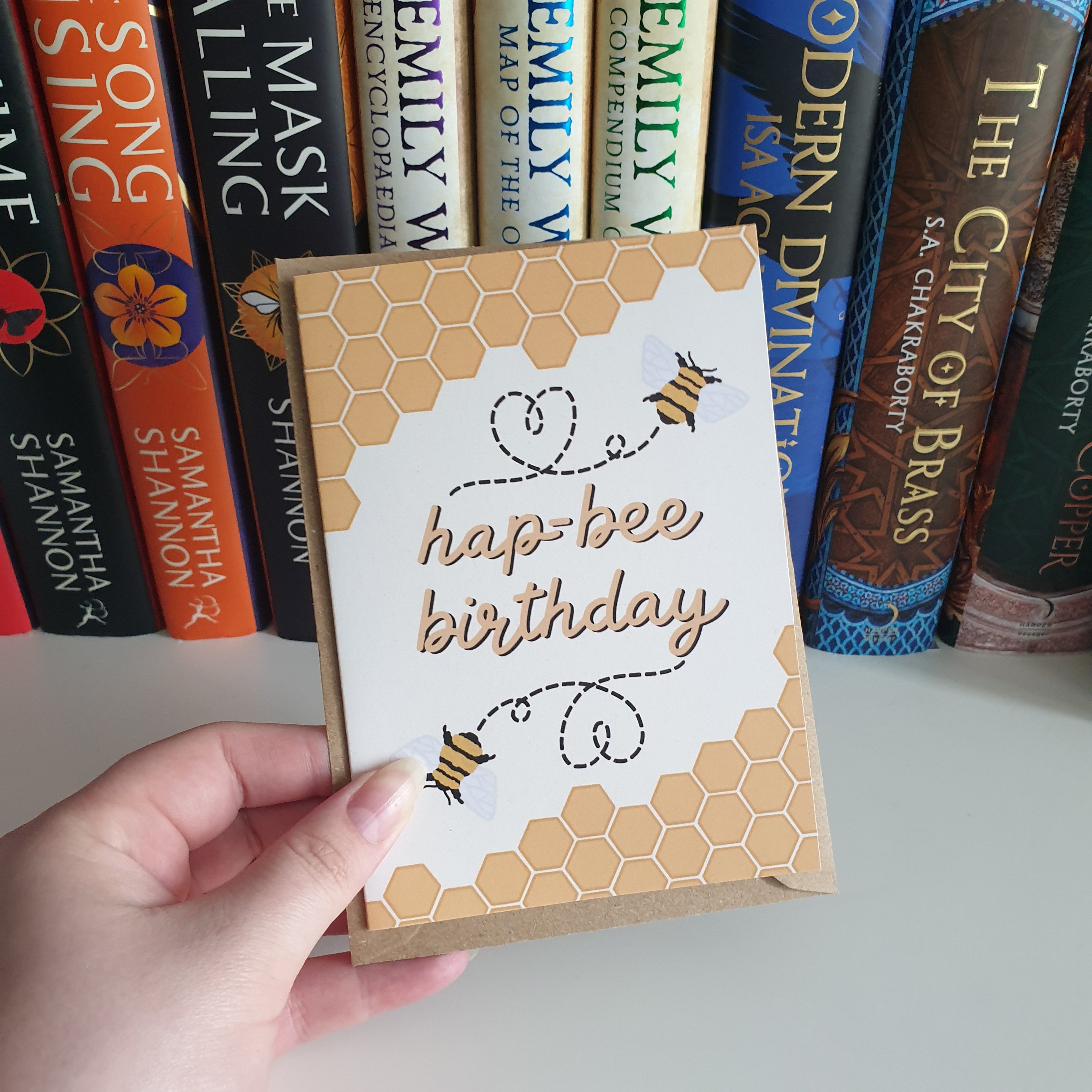 Hap-Bee Birthday Card