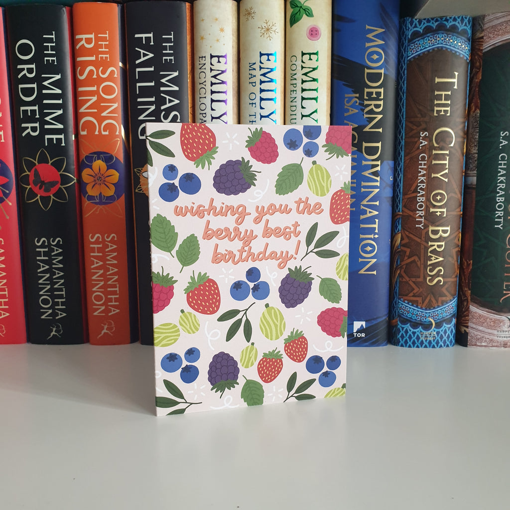 Wishing You the Berry Best Birthday! Card