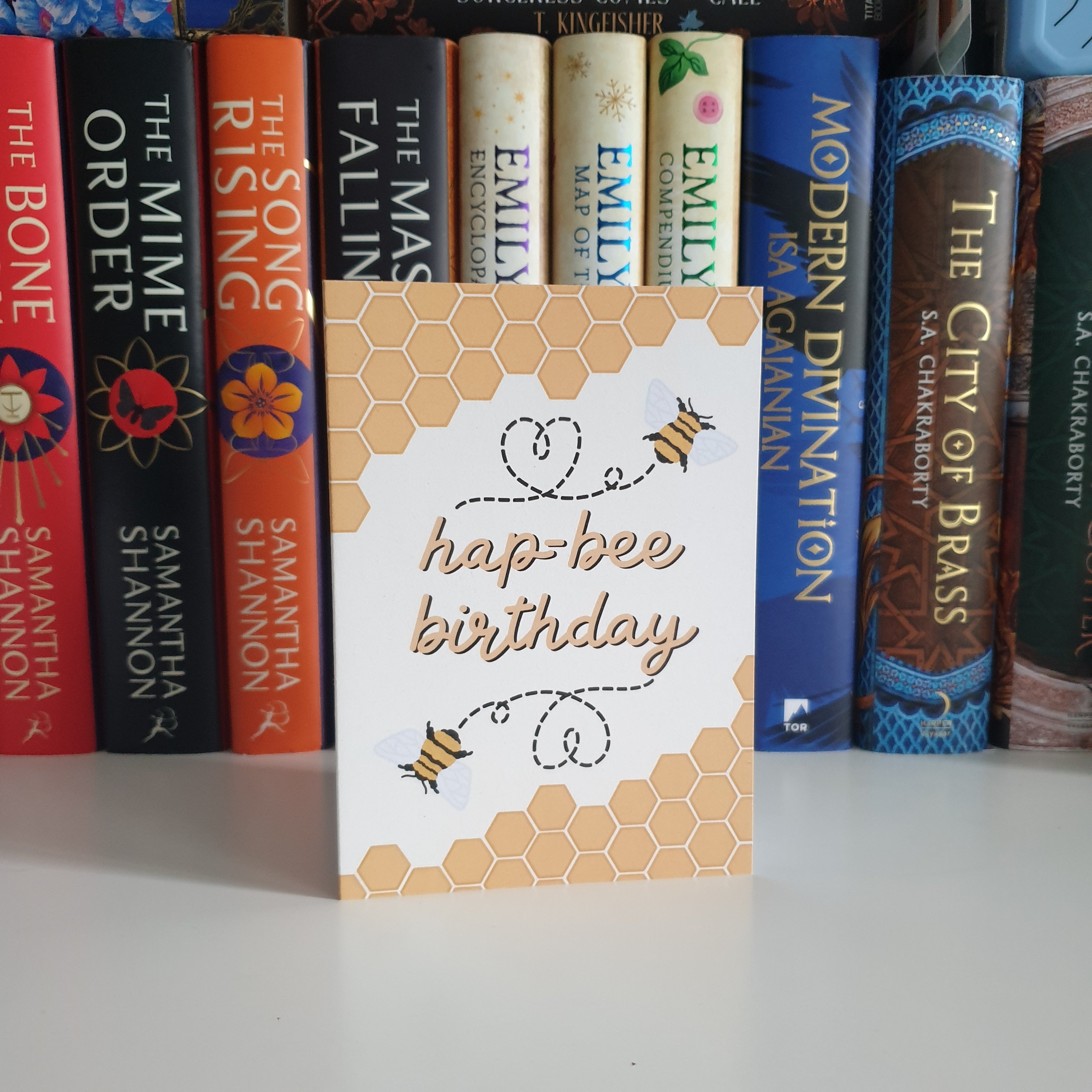 Hap-Bee Birthday Card