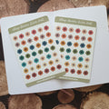 Cottage Flowers Sticker Sheet
