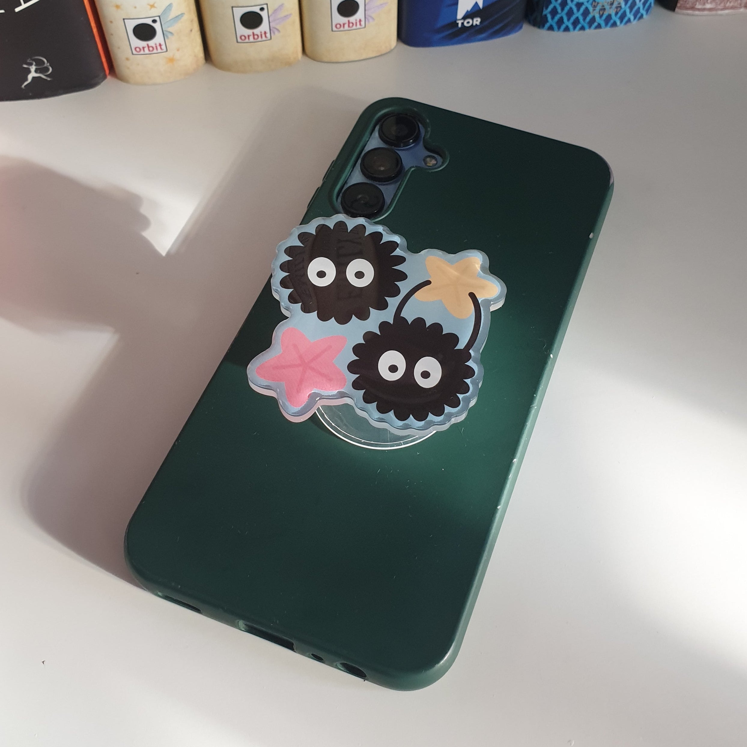 Soot Sprite Kindle/Phone Grip