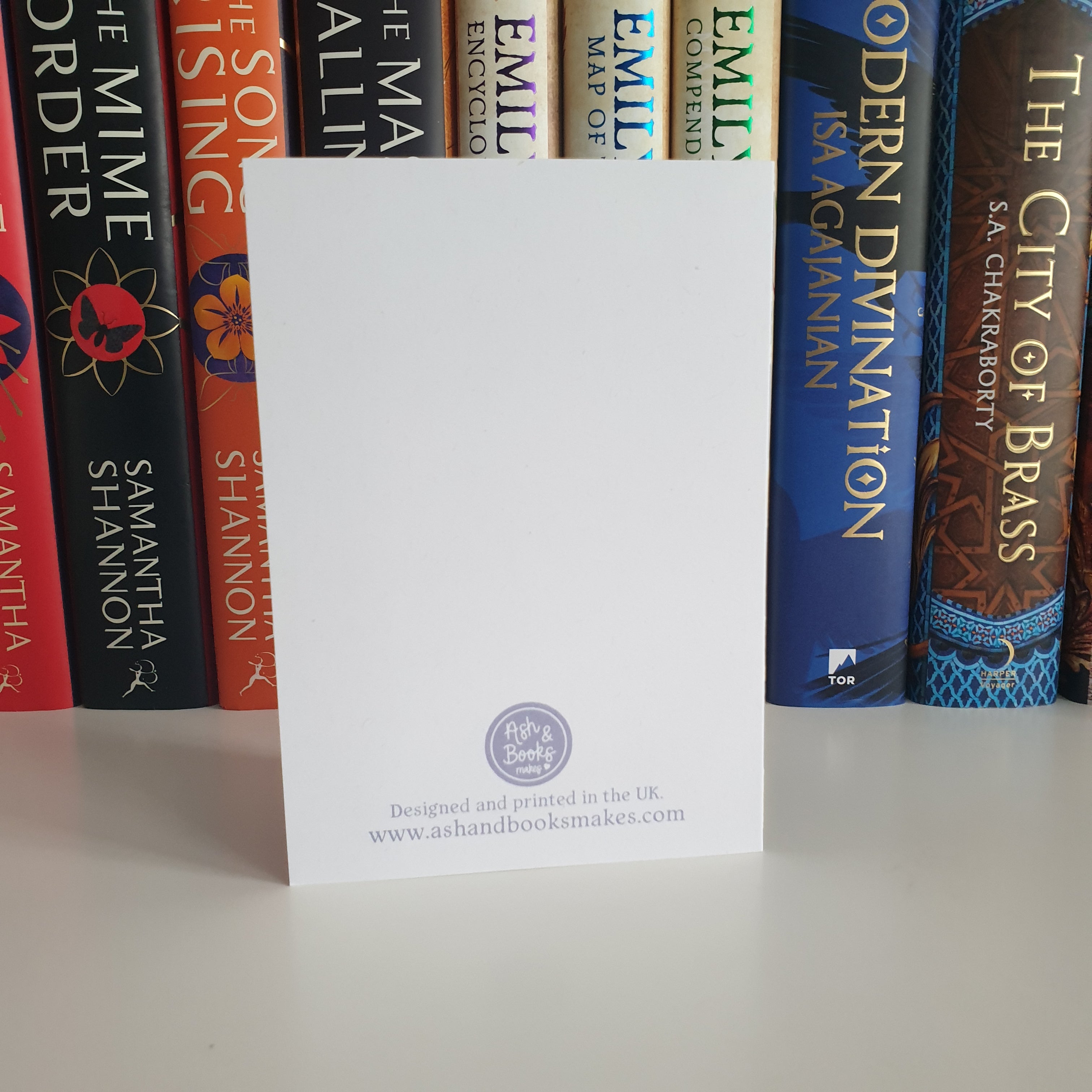 Lavender Honey A6 Greeting Card
