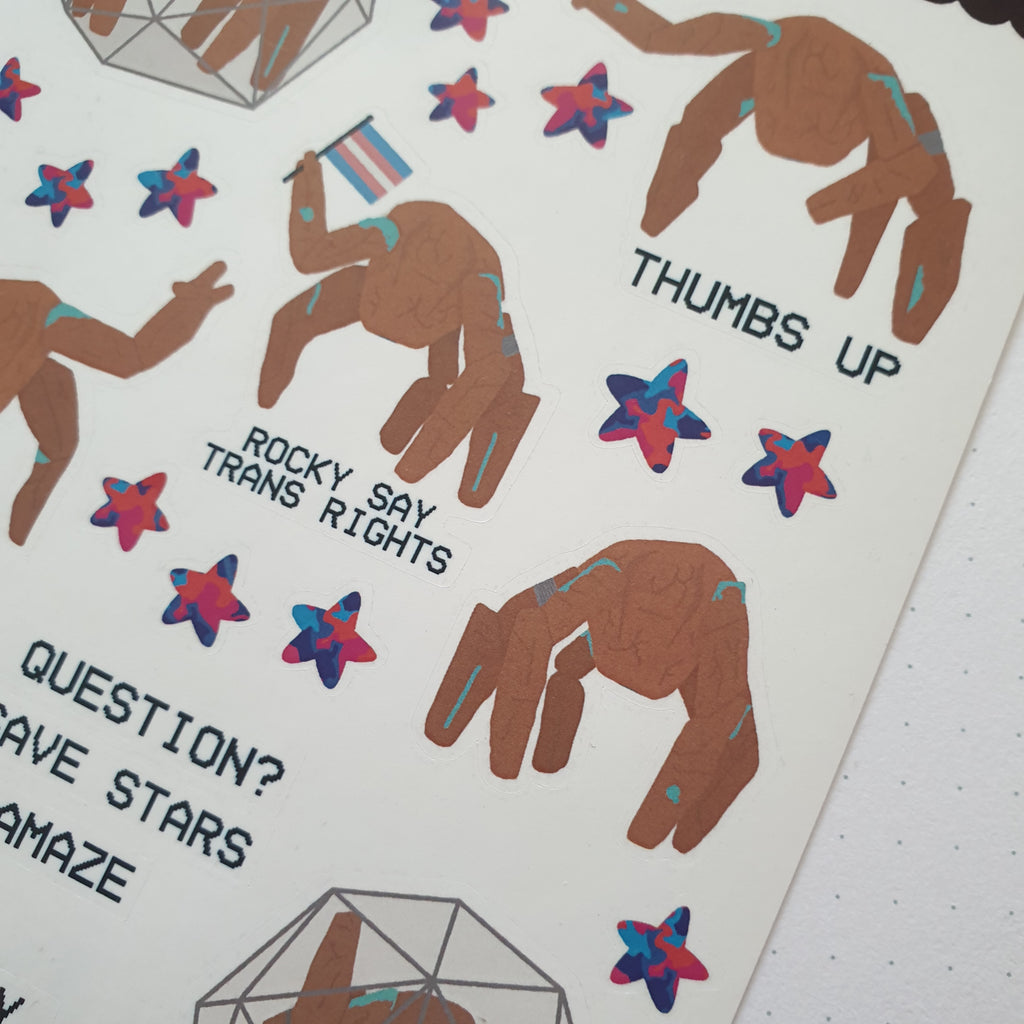 Rocky PHM Sticker Sheet