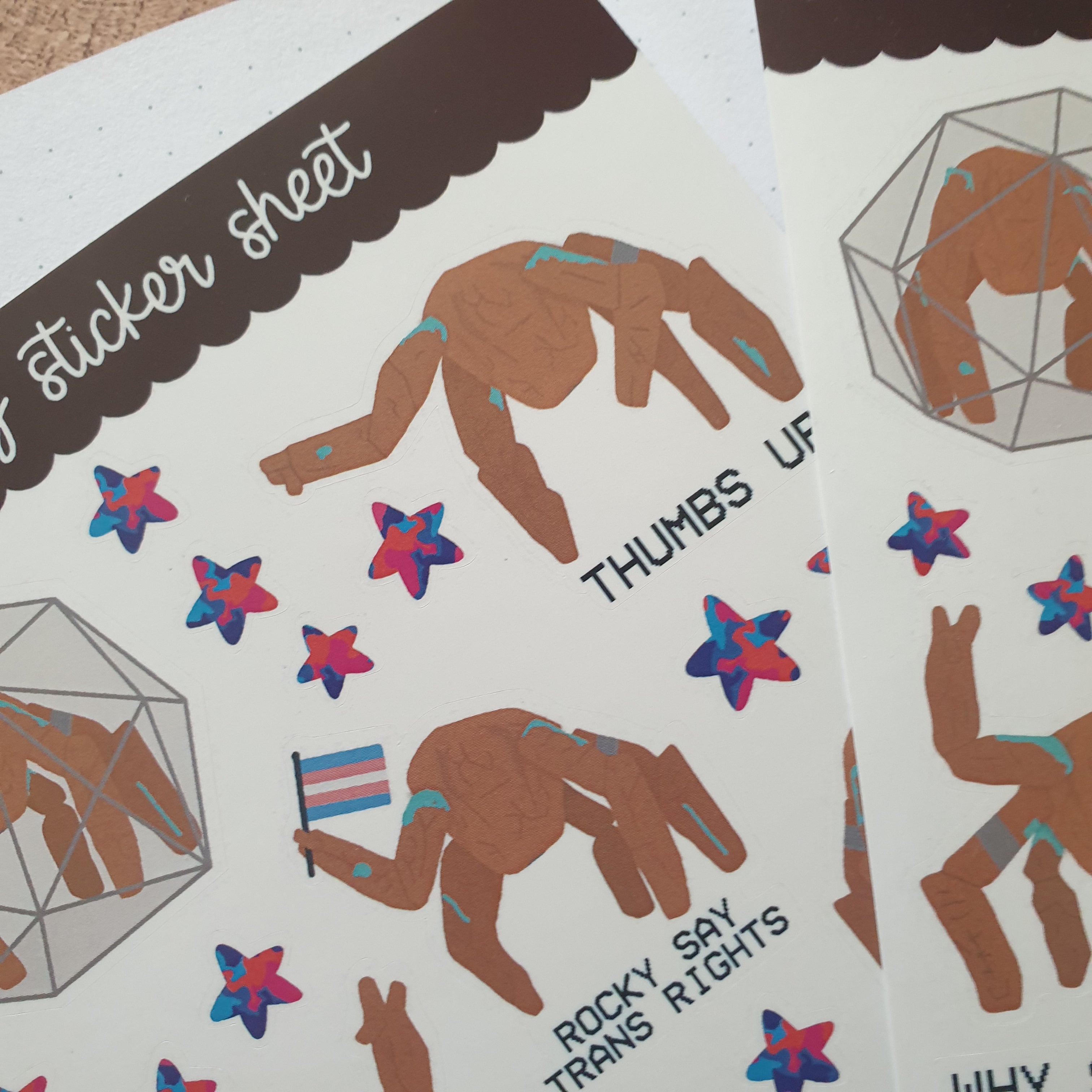 Rocky PHM Sticker Sheet