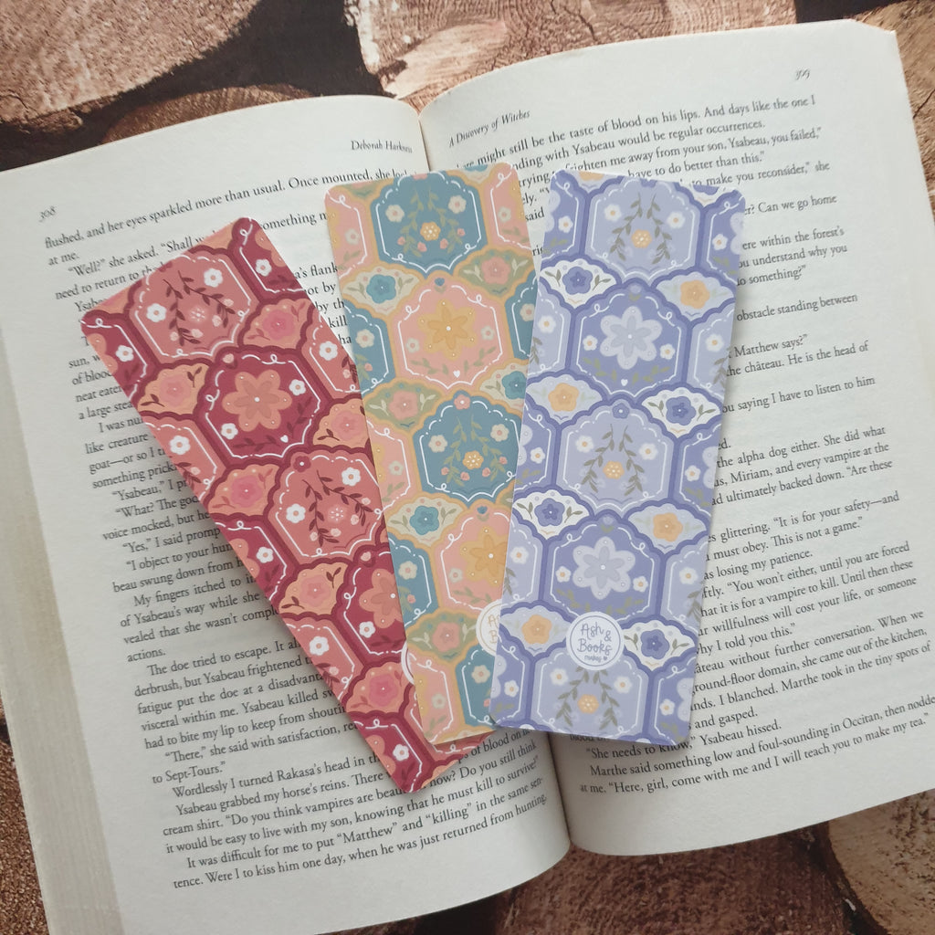 Lavender Honey Bookmark