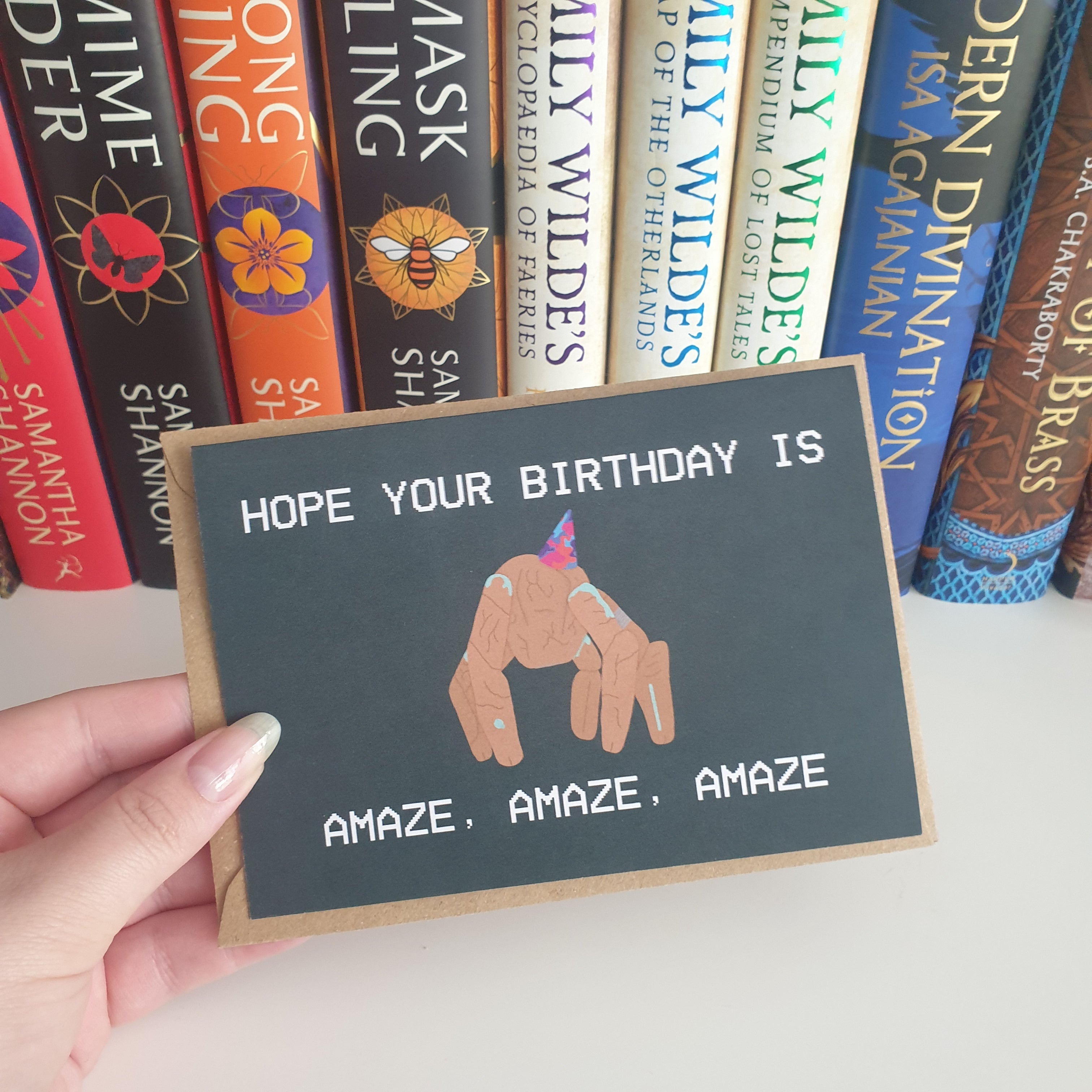 Amaze Amaze Amaze Rocky Birthday Card