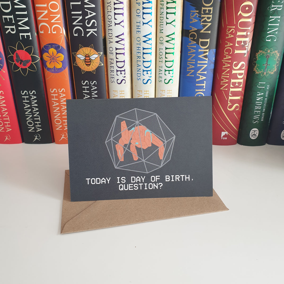 Today is Day of Birth, Question? Greeting Card