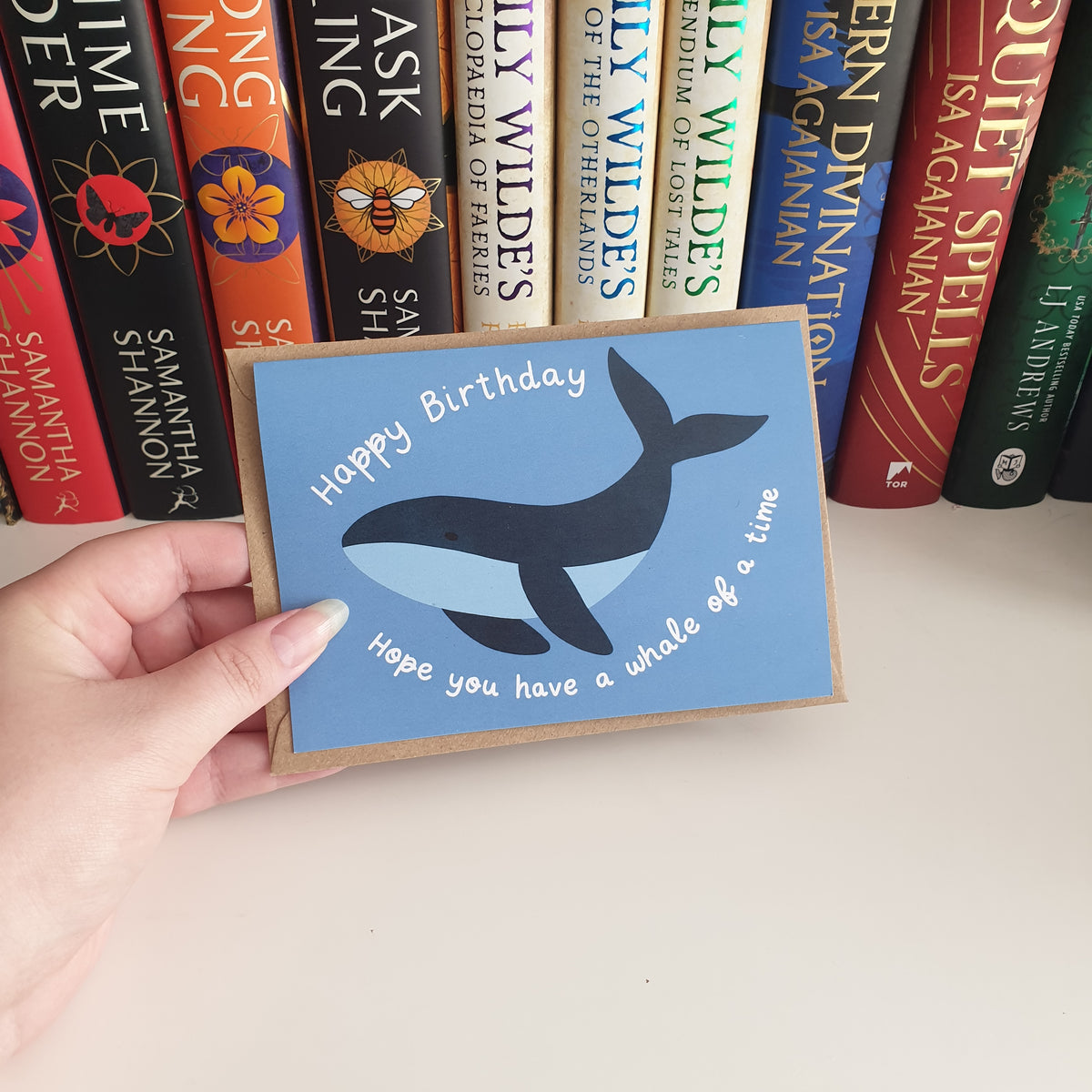 Hope You Have a Whale of a Time Birthday Card
