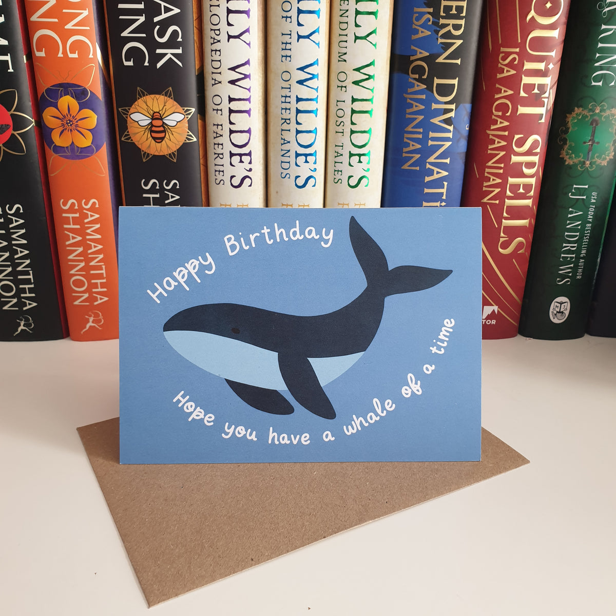Hope You Have a Whale of a Time Birthday Card