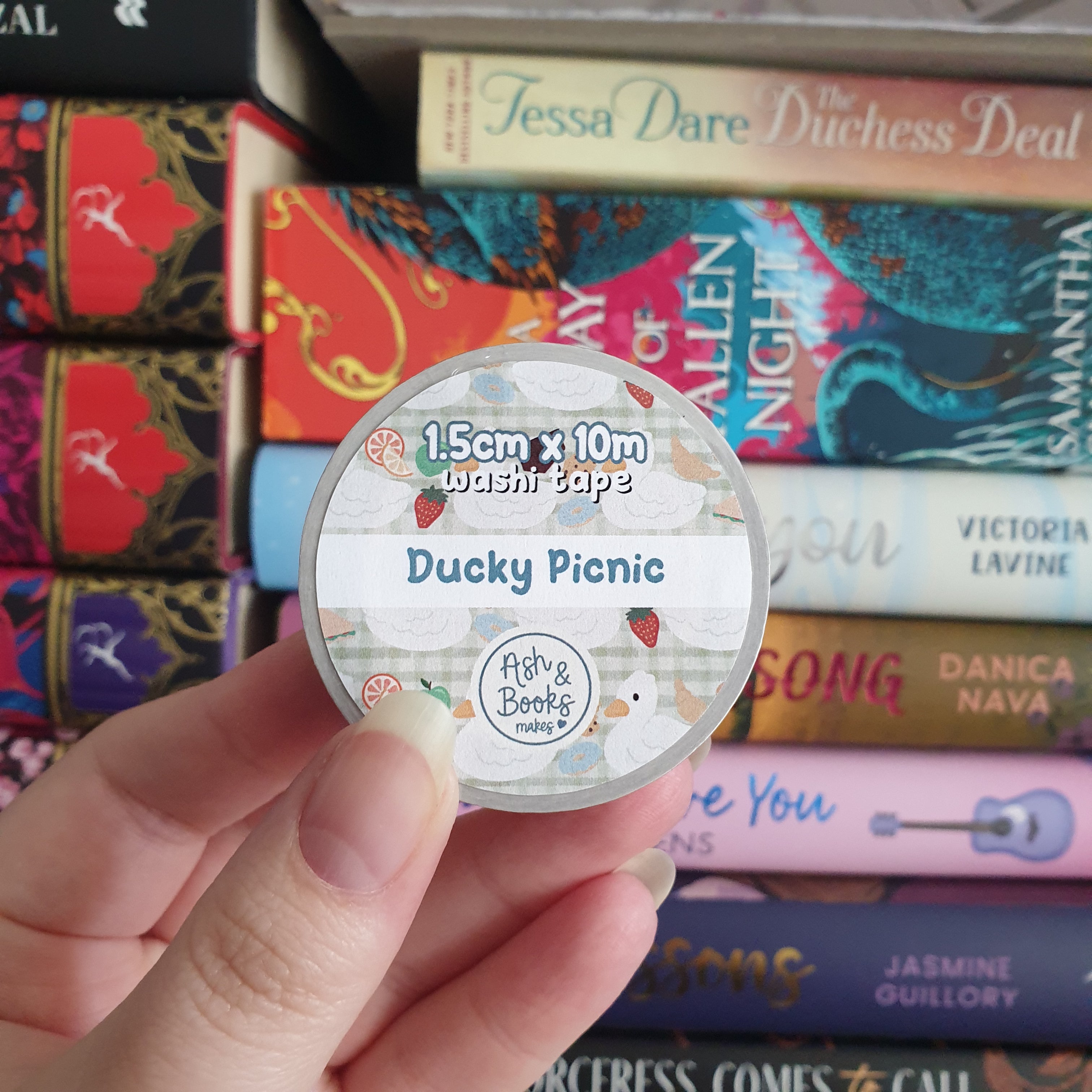 Ducky Picnic 1.5cm x 10m Washi Tape