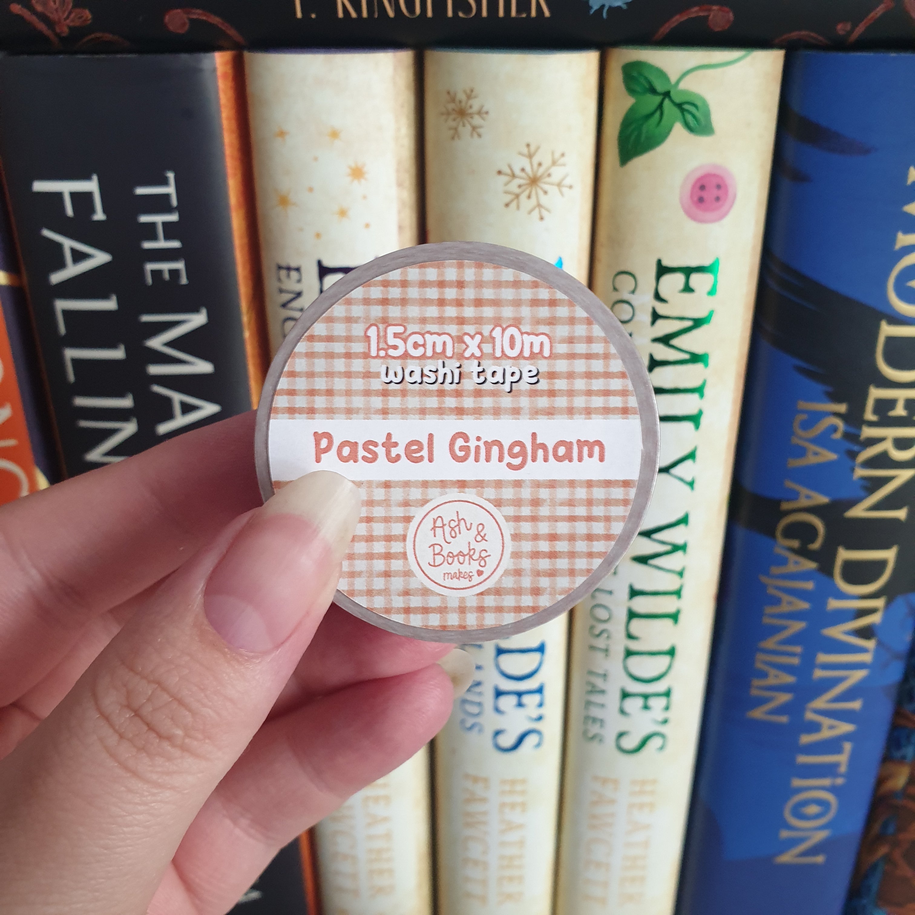 Pastel Gingham 1.5cm x 10m Washi Tape