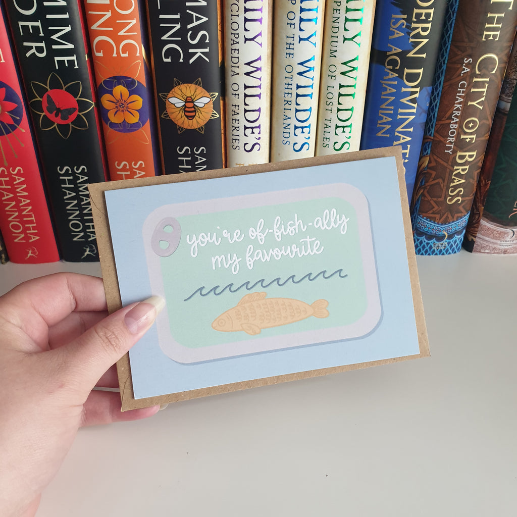 You're Of-Fish-Ally My Favourite Greeting Card