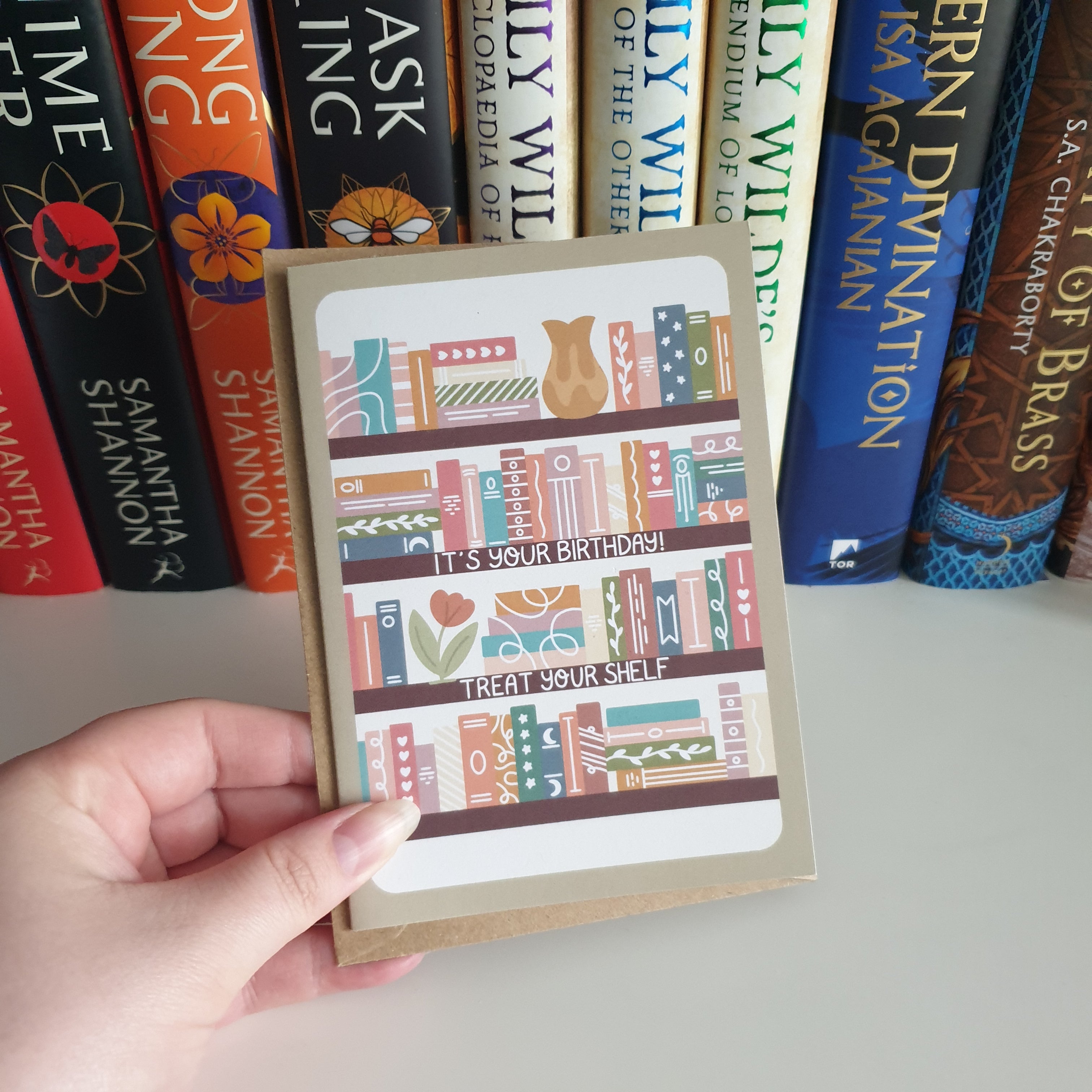 It's Your Birthday! Treat Your Shelf Card