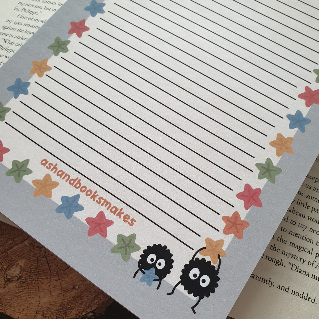 Notepad Sprite Soot Sprite A5 Notepad – Ash and Books Makes