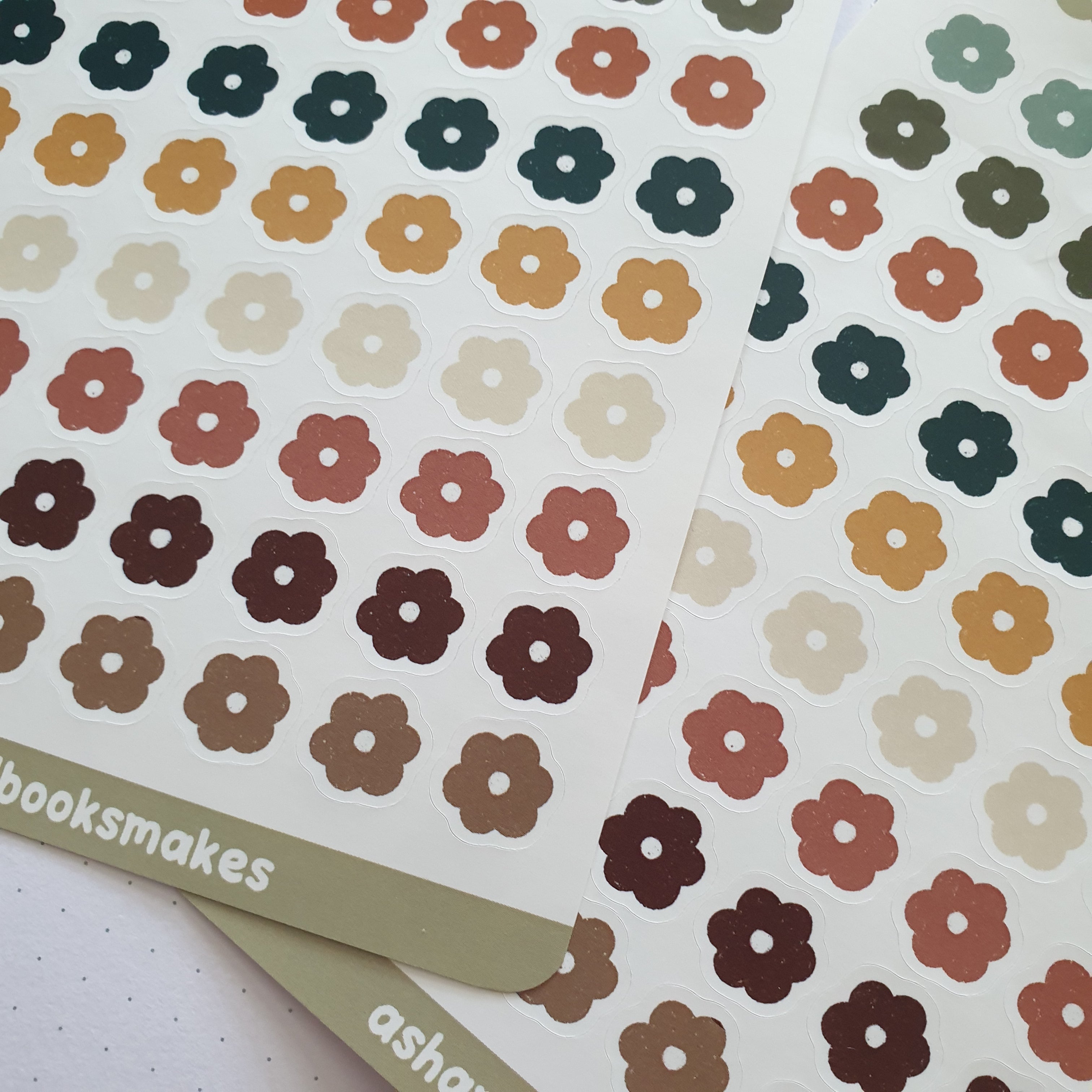 Cottagecore Flowers Sticker Sheet
