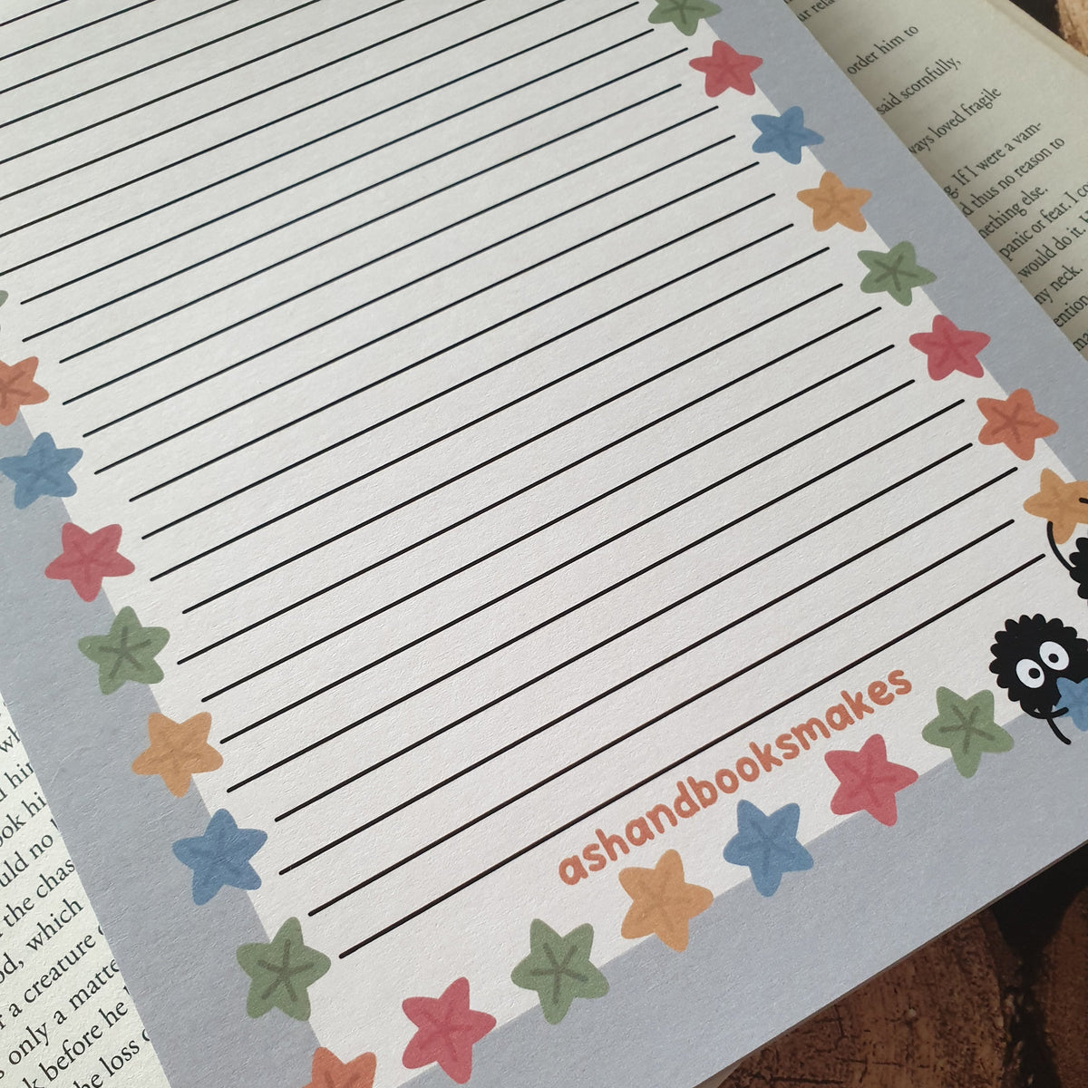 Notepad Sprite Soot Sprite A5 Notepad – Ash and Books Makes