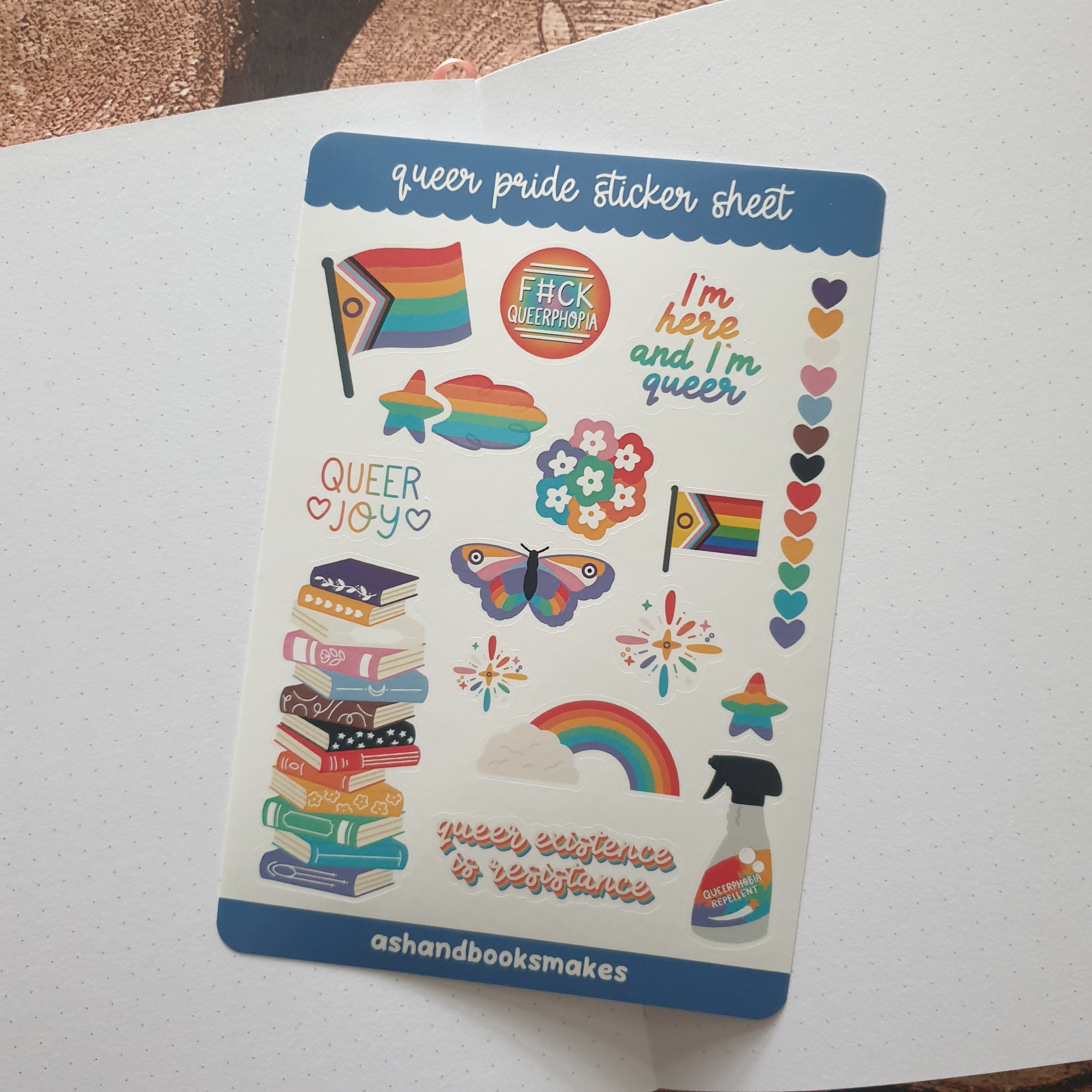 Queer Pride Sticker Sheets