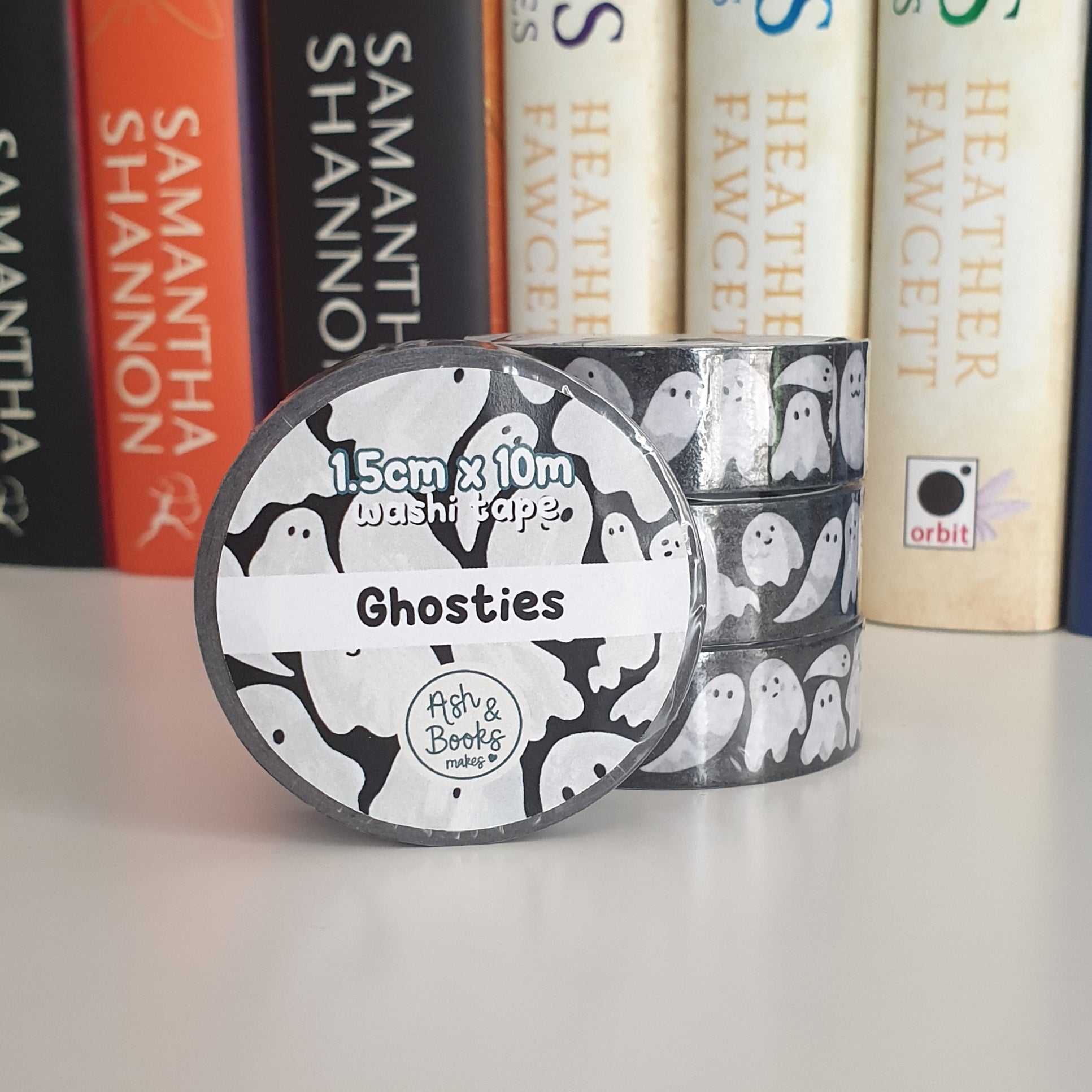 Ghosties 1.5cm x 10m Washi Tape
