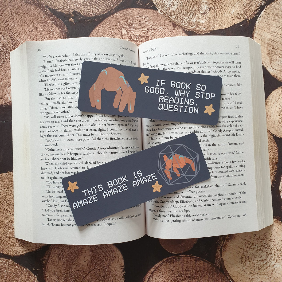 This Books is Amaze Amaze Amaze Bookmark