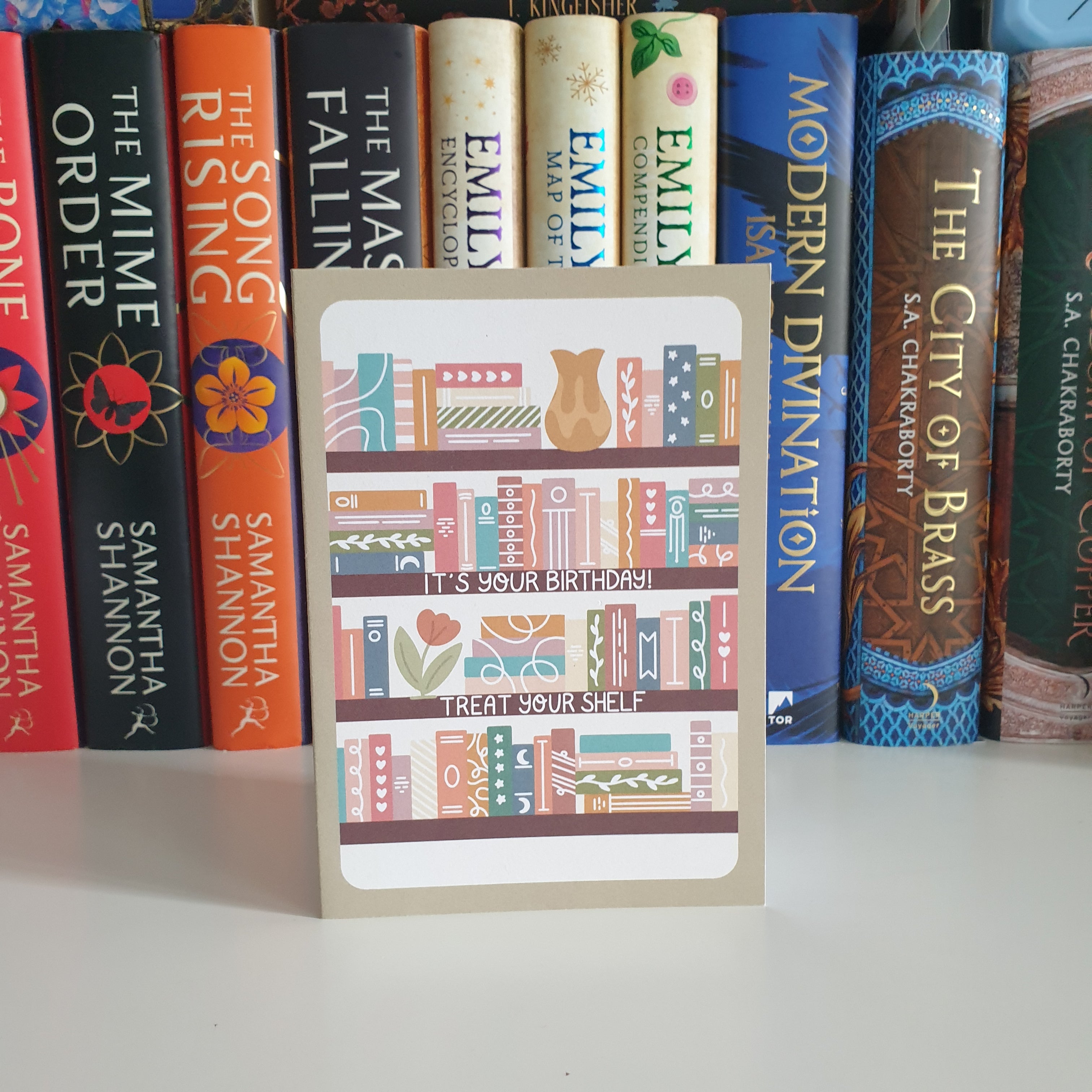 It's Your Birthday! Treat Your Shelf Card