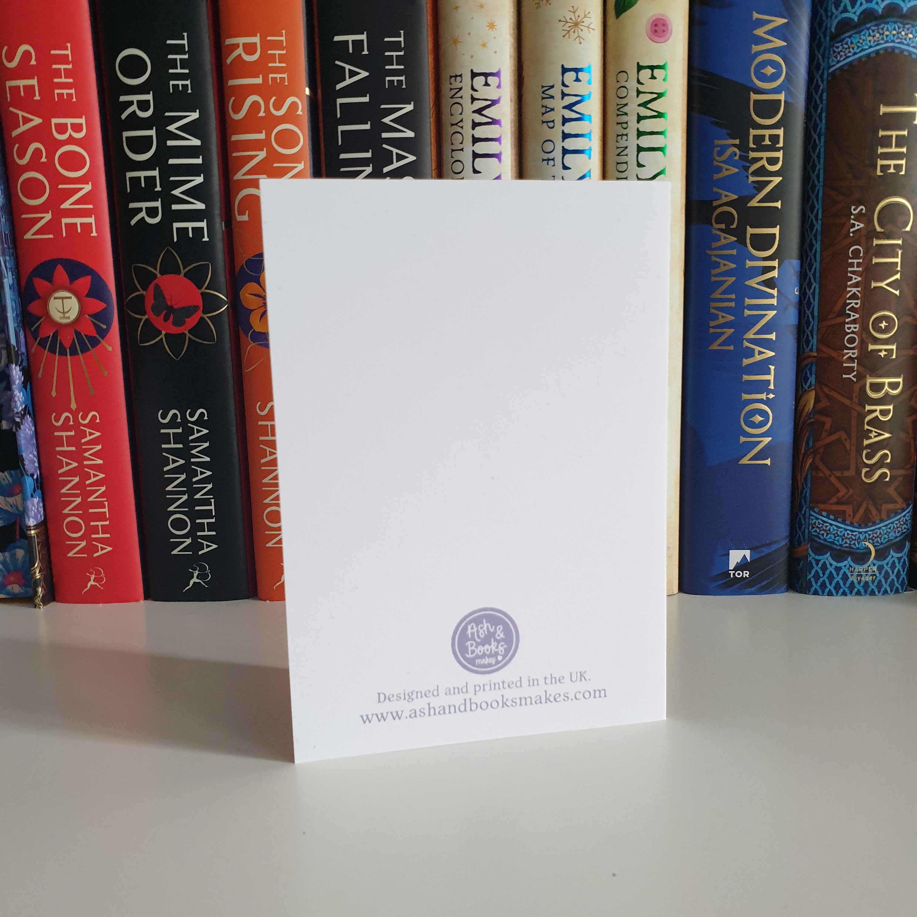 Happy Birthday Rainbow Bookshelves Card