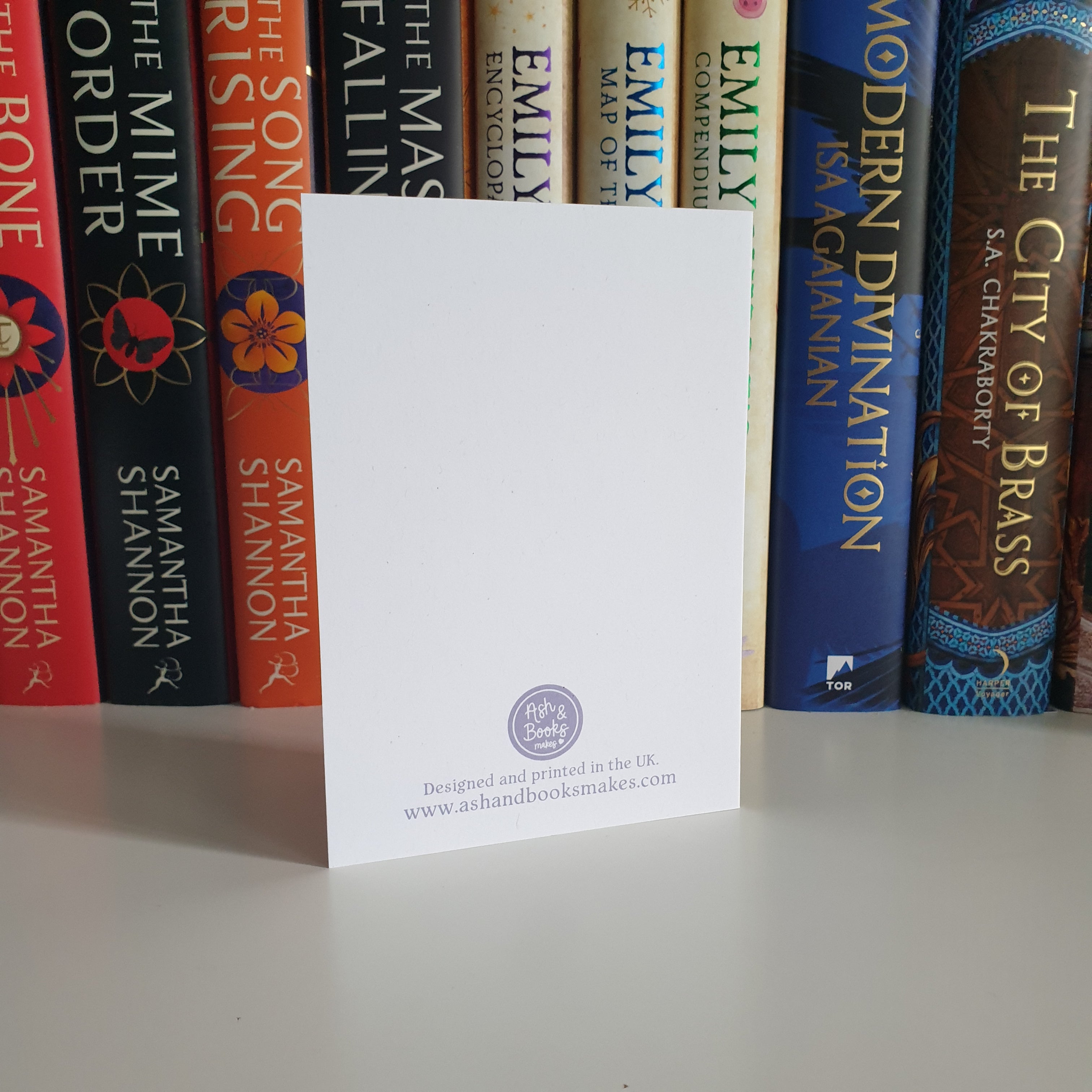 I Love You More Than Books Card