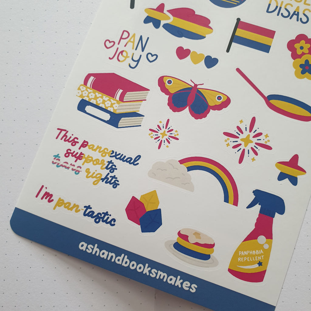 Queer Pride Sticker Sheets