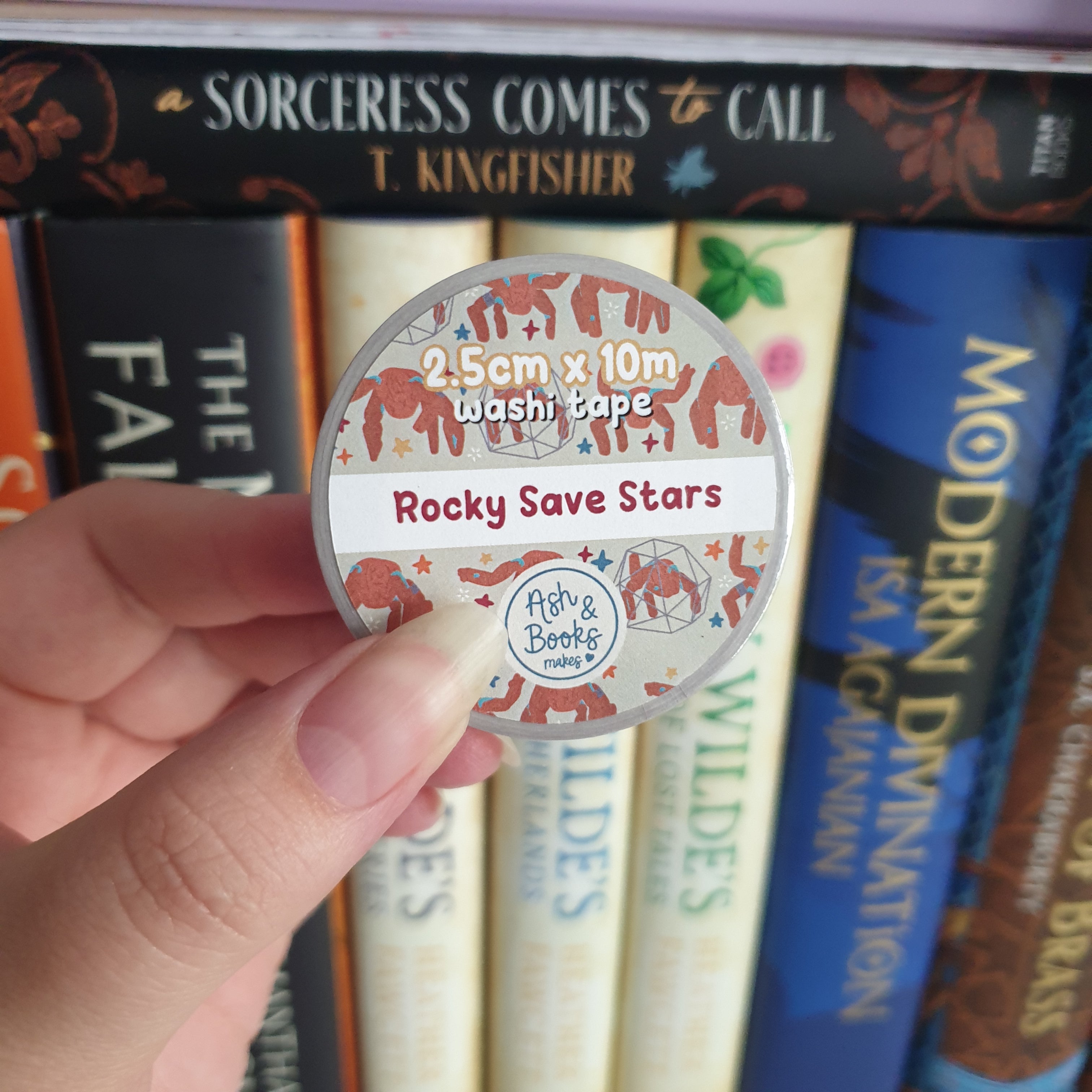 Rocky Save Stars 2.5cm x 10m Washi Tape