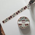 B-Grade Poppies 1.5cm x 10m Washi Tape