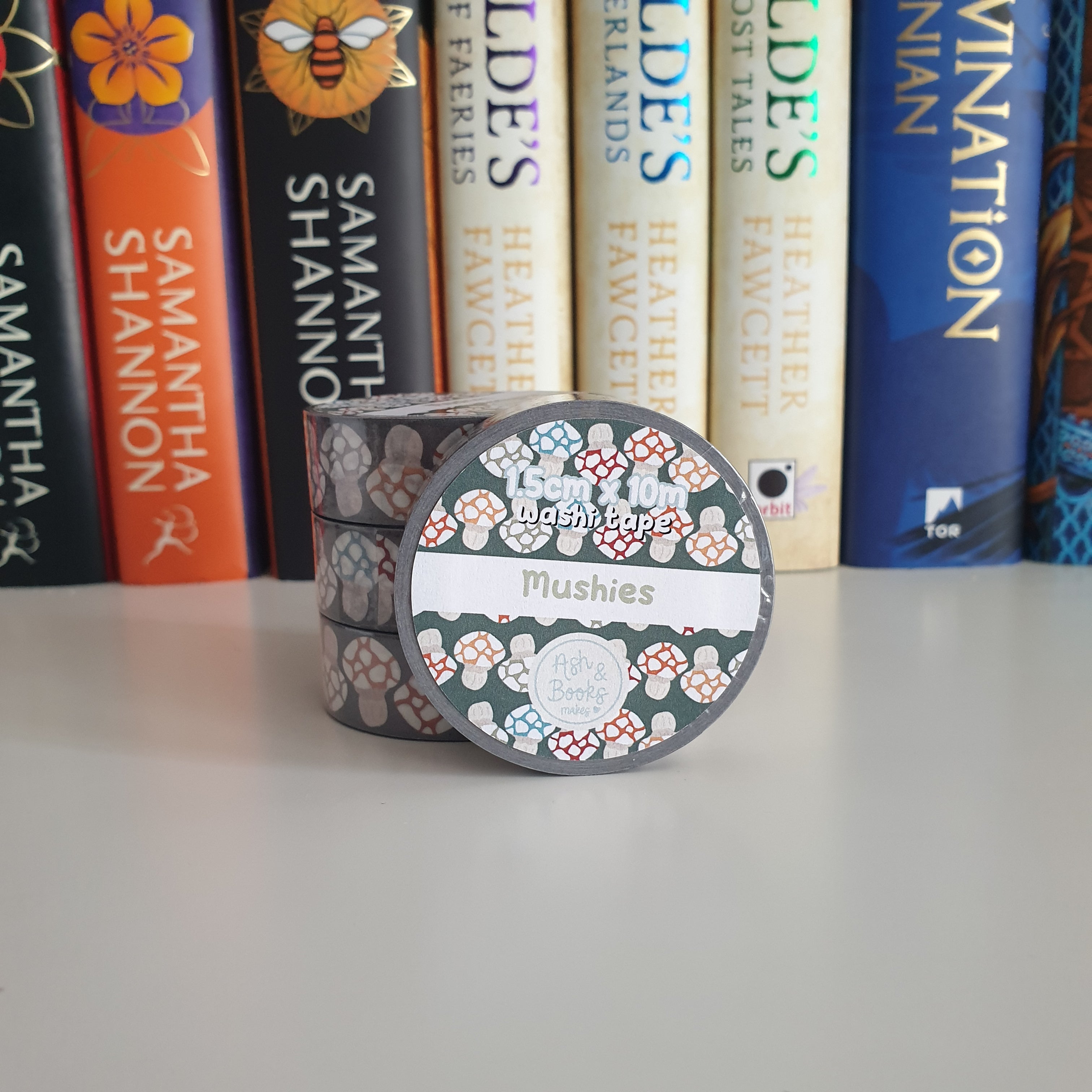 Mushies 1.5cm x 10m Washi Tape